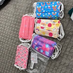 Girls Disposable Face Masks New